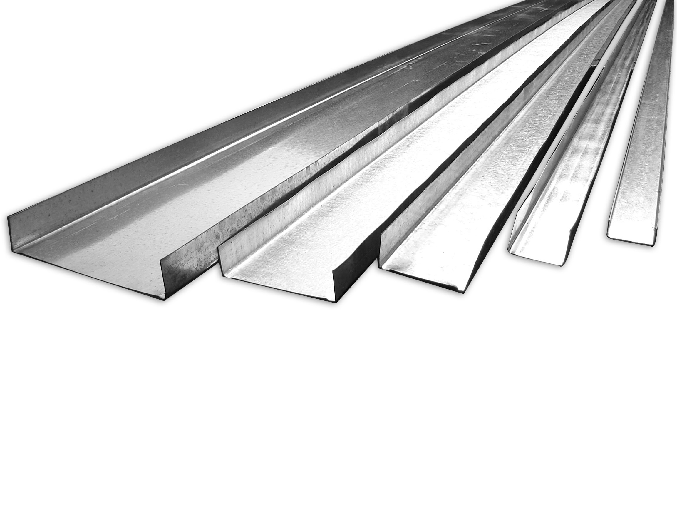 Canales de amarres estructural para tablaroca en acero galvanizado en